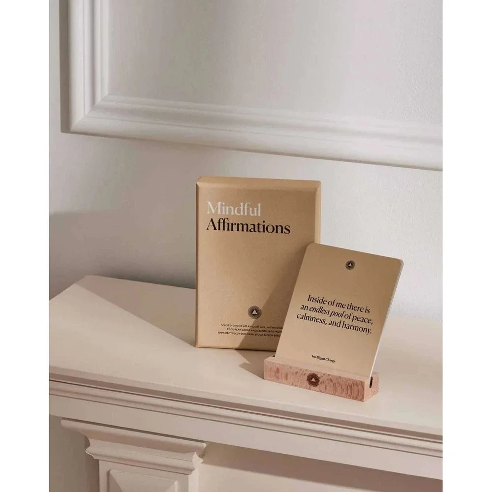 Intelligent Change Five Minute Journal +‎ Mindful Affirmations Bundle NWOT